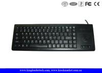 87 Keys Plastic Industrial Keyboard With Trackball For Widely Use