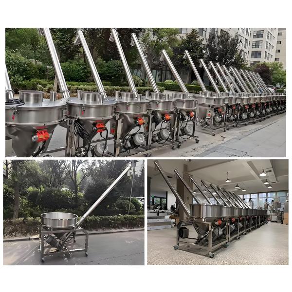 Industrial-Grade Hopper Tube Stainless Steel U-Shape Screw Feeder Conveyor