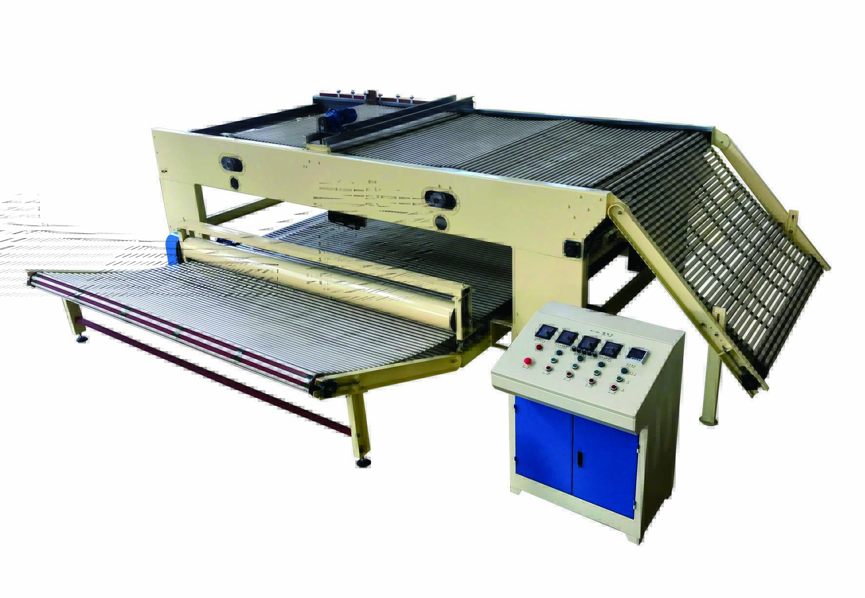 Чеша полиэфирное волокно перекрестной машины Lapper Nonwoven