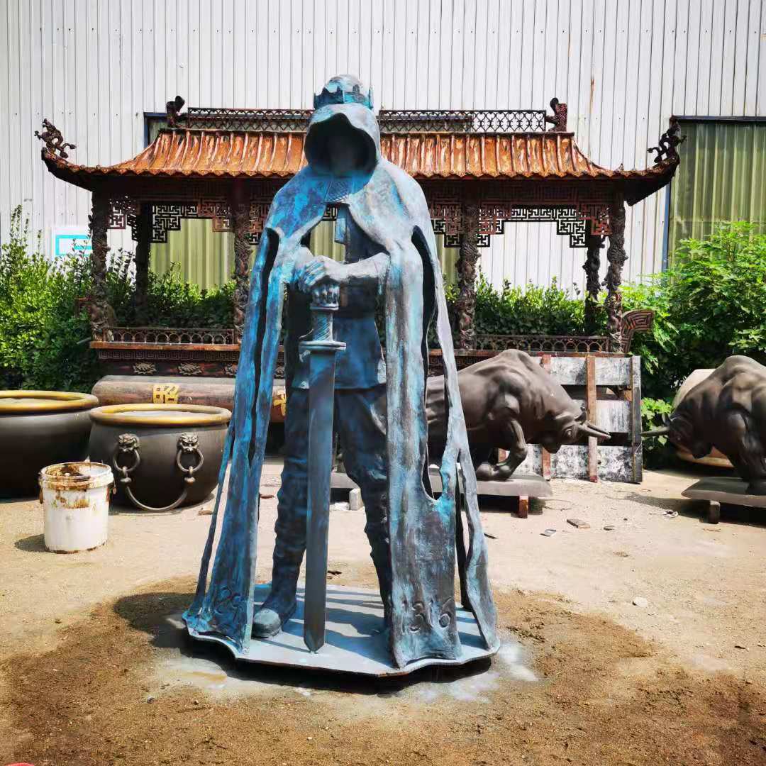Customized Design Bronze Sculpture with Corrosion Stability for Outdoor Decoration