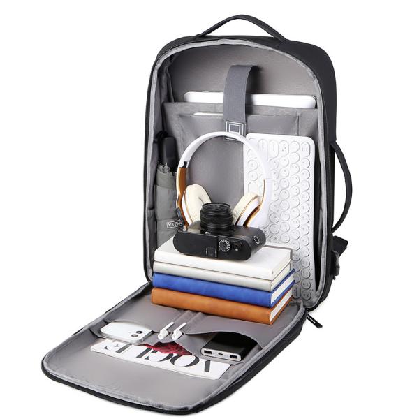 Waterproof USB Charging Backpack With Usb Port Laptop Fashion Portable