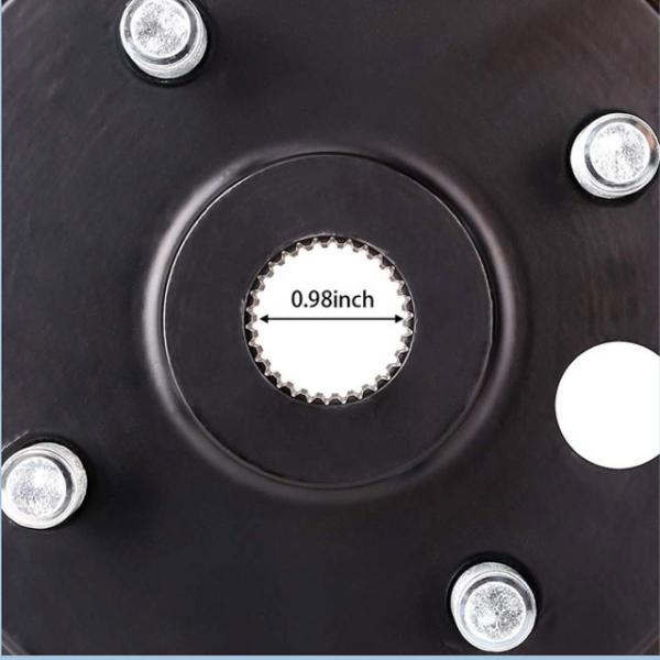 Conjunto preto do cubo do cilindro de freio do carrinho de golfe das peças do OEM do carro do clube gás 21807G1 de 4 talões