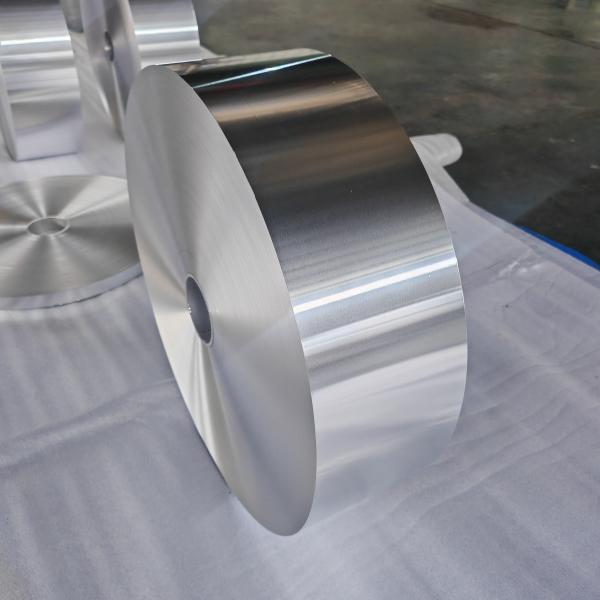 8011 O Temper Aluminum Foil Roll 55-70 Micron Flexible Duct Insulation Foil