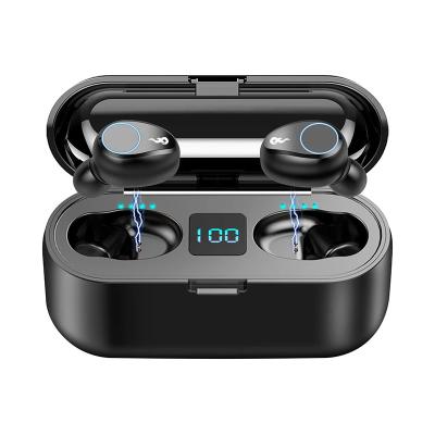 fone de ouvido V5.0 sem fio Bluetooth do banco do poder 2000mah impermeável