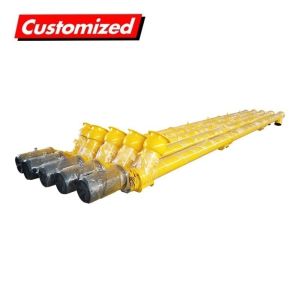 Convector de tornillo de cemento de silos de operación automática para construcción