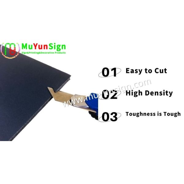 Printable PS Sheet KT Board Lightweight 1220x2440mm for Packaging Display