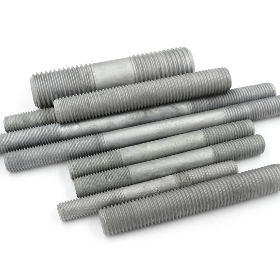 DIN931 DIN933 Hot Dip Galvanized Bolts / Fully Threaded Stud Bolt
