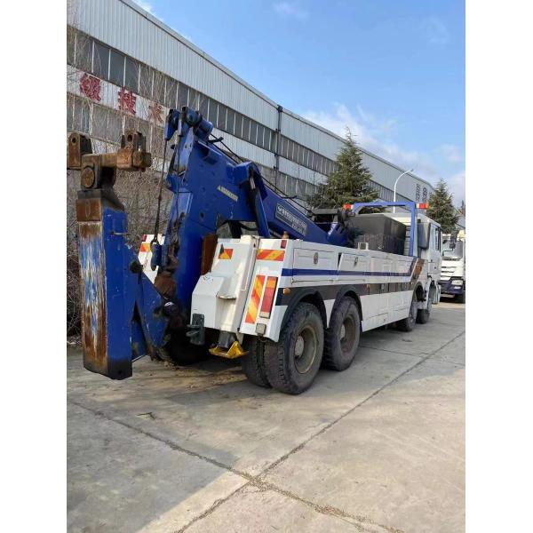 Подержанные грузовики SHACMAN 6X4 20Ton 30Ton дорожное спасательное восстановление транспортных средств интегрированного буксира и крана разрывчик грузовика