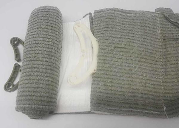 Trauma Elastic Bandage Wrap EO Sterilization With Dressing Breathable Fabric