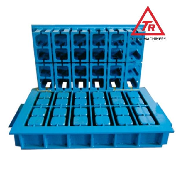 Long Lasting Hollow Block Moulds Customize Hollow Brick Mold For Concrete Construction