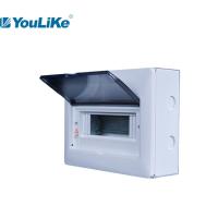 La boîte électrique de distribution d'énergie de DB de l'unité IP40 du consommateur imperméabilisent 10 manières pour MCB