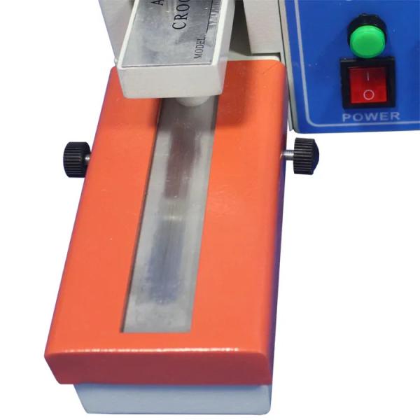 AATCC 8/165 Color Fastness Tester For Fabric Leather Electric Friction Decolorization Tester