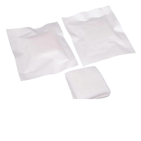 O molho sem fôlego 8ply descorou Gauze Swabs médico absorvente