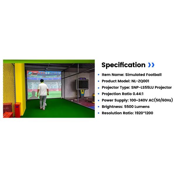 Ar Esportes Interativos Futebol Simulador Projeção de Jogo Interativo Virtual
