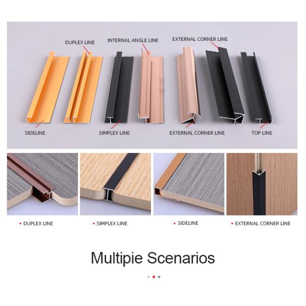 Кожа внутреннего художественного оформления администрации чувствует ширину 1.22m панелей стены PVC