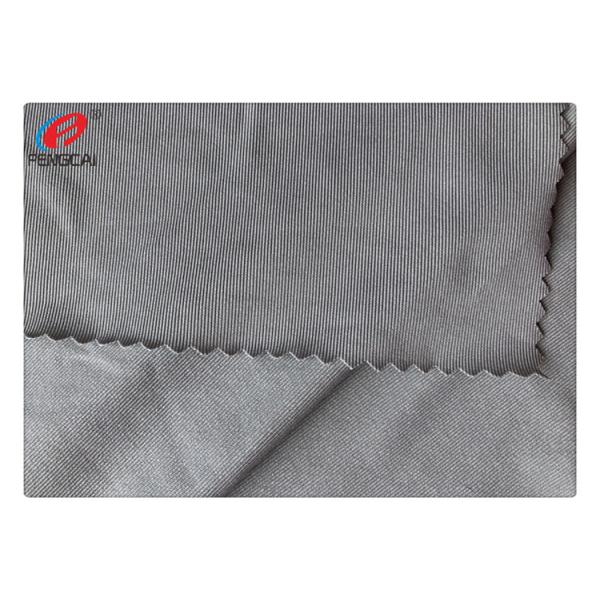 Weft Knit 90 Polyester 10 Spandex Elastic Fabric 180gsm For T Shirt