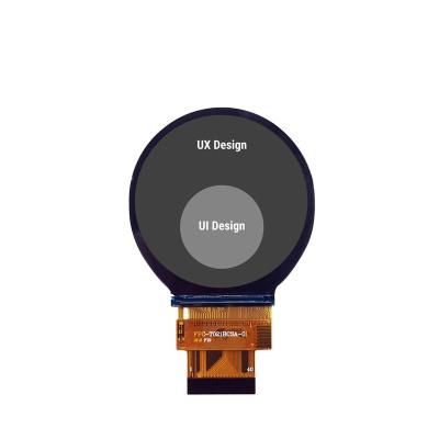 2.1 Inch Round TFT Display 480x480 250cd/M2 40 PINS 18bit RGB Interface