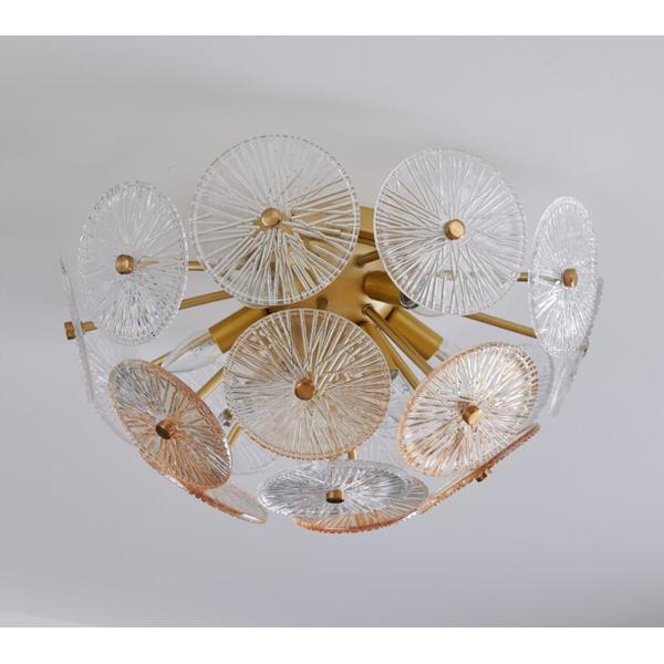 Nordic Minimalist Glass Ceiling Light Lamp Chandelier Fixture for Restaurant Bar Kitchen Living Room