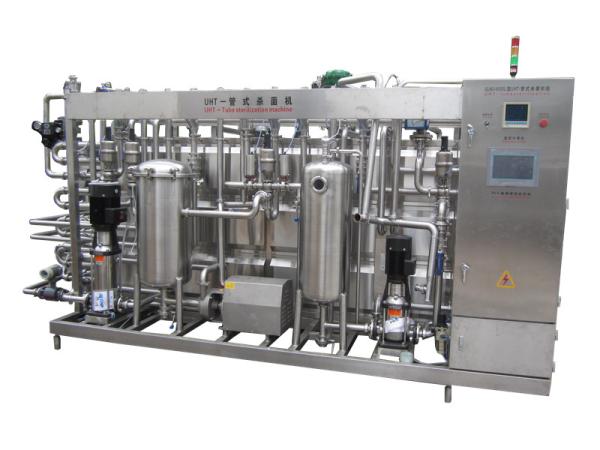 1000L/H Tubular UHT Sterilizer For Liquid Foods And Beverage