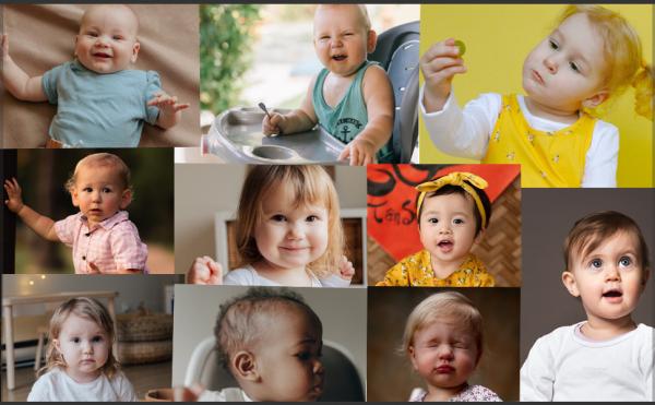 Bebês Copo de Treinamento de silicone 2 Mãos de Apego Fácil Copo aberto de bebê 5 oz