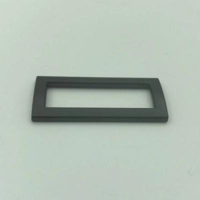 Black Color Metal Hook Buckle For Leather Belt Fashion Design