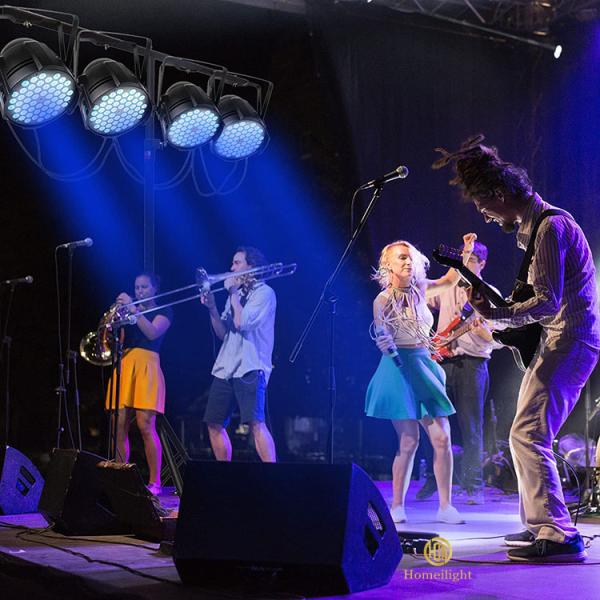 90 Ra 200 lm/w 54pcs*3w RGB3in1 DMX512 Disco LED Par luzes para equipamento de iluminação de palco