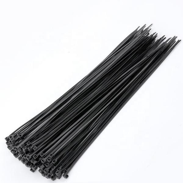 Auto-bloqueio 100pcs Nylon Cable Ties para UV resistente Cable Tile PA66 Material Outlet