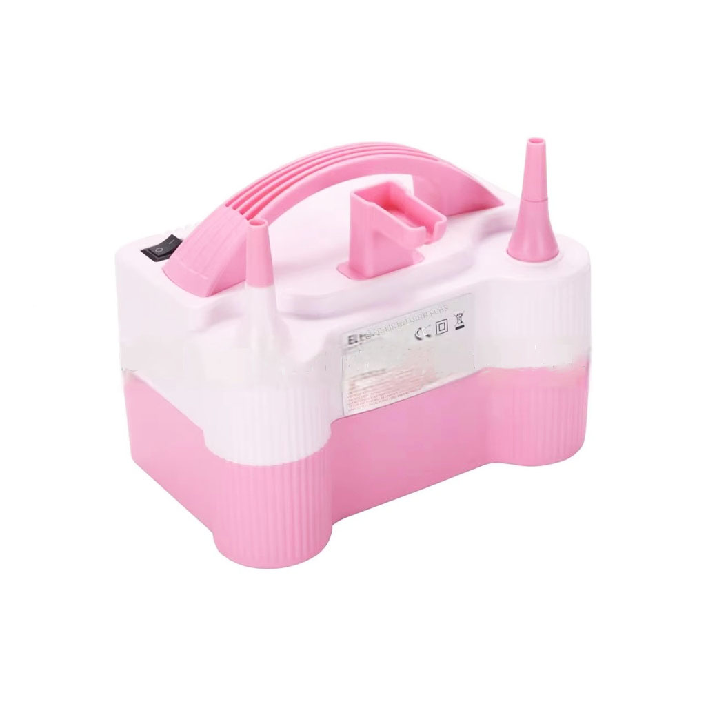 SPU Dual-Purpose Electric Air Pump Double-Layer Balloon Inflator PP Material Portable Automatic for Wedding Room Decorations