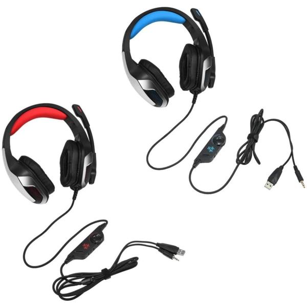 Noise Isolating 2.2m 50mm Hunterspider V4 Gaming Headset