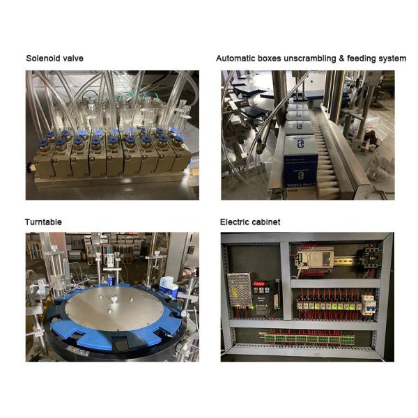 1.5Kw Automatic Vertical Type Tube Cartoning Machine 50cartons/Min