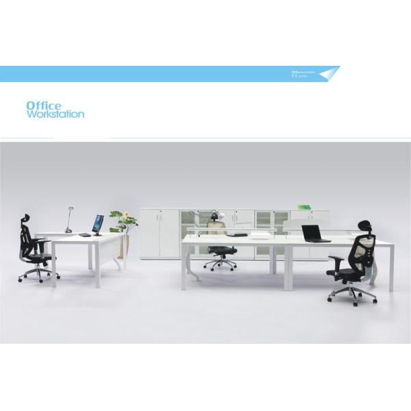 Durable Modern Glass Office Furniture Cubicles  CD-T8889 with 2 mm edging
