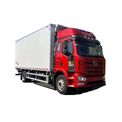 Other name Cold Box Truck For Jie fang 4*2 18 Ton FAW Refrigerator Box Van Diesel Engine