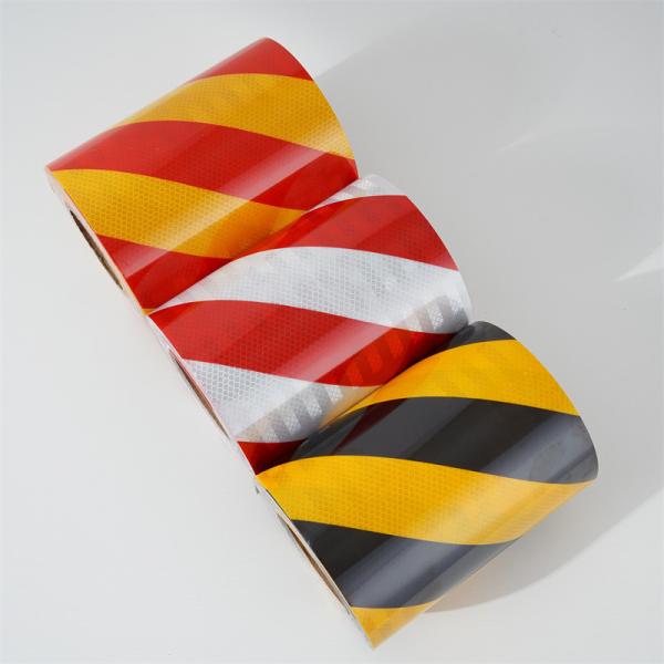 Material acrílico de alta intensidad de grado de película de banda inclinada reflectante 9300s para pegatinas de vehículos