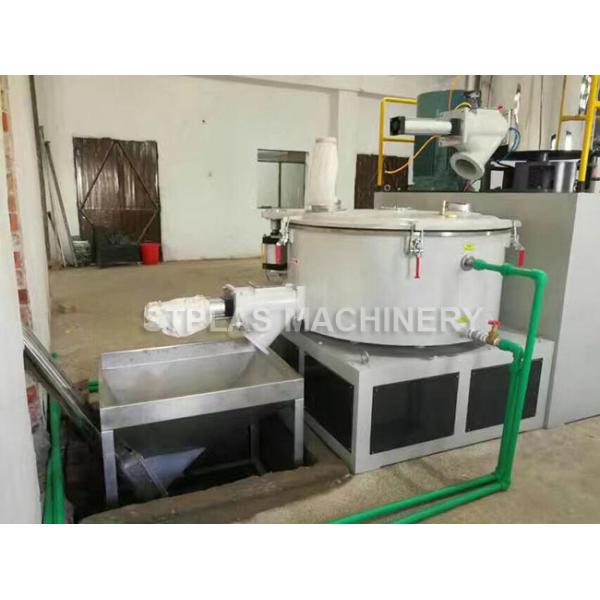 PVC Waste Plastic Recycling Pellet Machine , PVC Hot Cutting Pelletizing Line