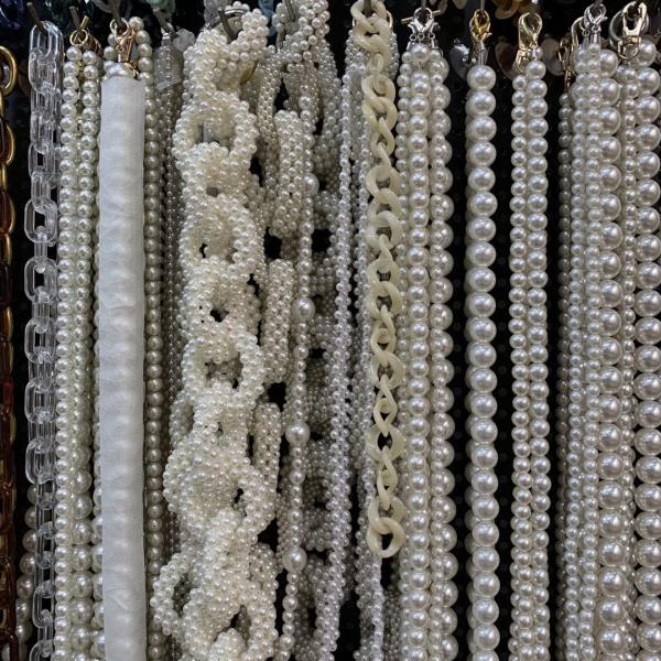 Peal Chain Tassel Fringe Spike Pendant Hangings Ornaments Decoration  Resin Plastic Metal