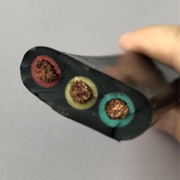 Electrical Copper Rubber Insulated 3 core 4mm flexible cable H05rn-F H07rn-F