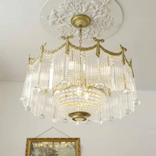 Modern Crystal Pendant Light Indoor Fashion Wedding Popular Style Simple Living Room