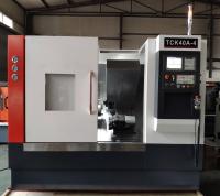 Machine de fraisage de tour de précision automatique de tour en métal de commande numérique par ordinateur d'OIN 9001