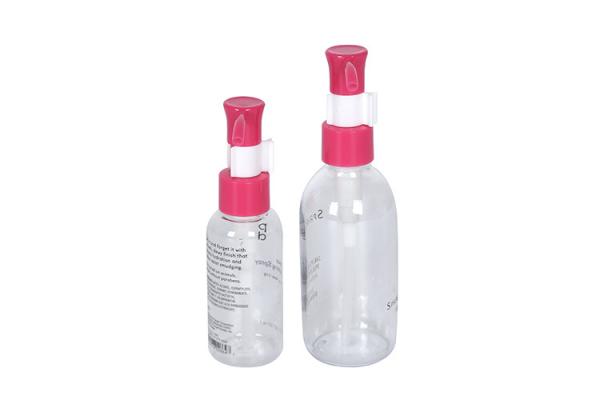 garrafas feitas sob encomenda de 60ml 120ml Skincare, garrafa do removedor da composição