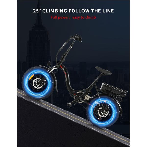 30Km/h Lightweight Ladies Electric Bike 20 Inch 350W Folding E Bike