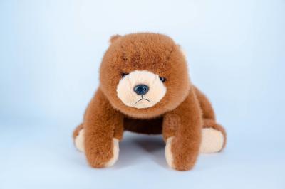 Matériau doux Ours Animal fourré Adorable Bébé Confort Poupée en peluche