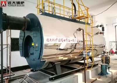 Safe Operate Fire Tube Steam Boiler Automatic Control System SGS Certification