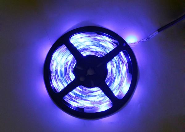 300 LEDs SMD 3528 RGB LED Strip Lights Multi Color With 24W IP68 Outdoor Lighting