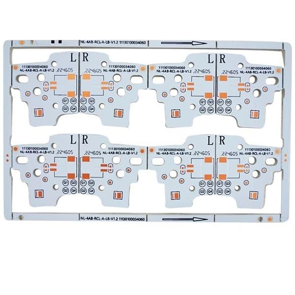 3.0mm Aluminum PCB Board 1OZ OSP PCB For Car Left & Right Taillight Panels