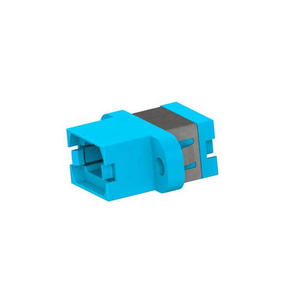 Male To Female Plastic Fiber Optic Adapters MPO Simplex Fiber Channel