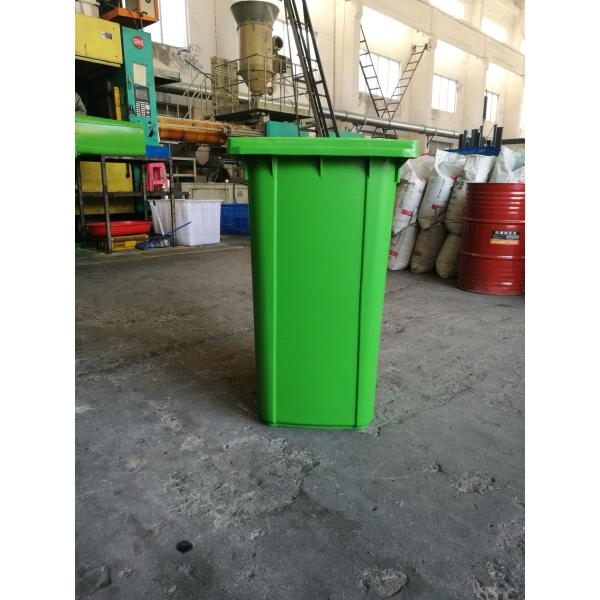 Домочадец ящики хлама 240 литров пластиковые, ящик Вхэелие совету красный для отхода сада