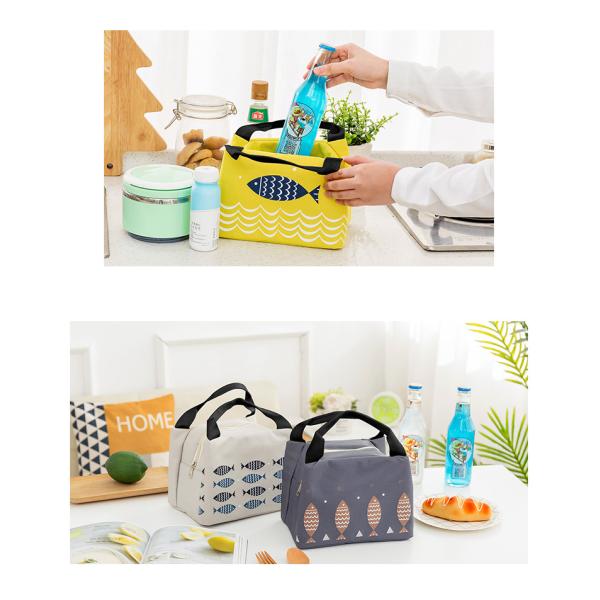 Thermal Cooler Lunch Bag for Kids Customized Color Insulated Lunch Box