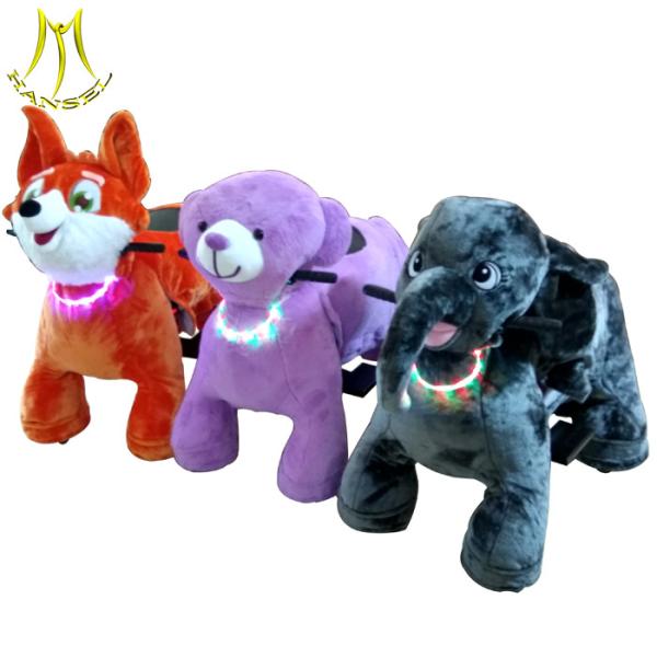 Hansel kids toys horse animal scooter and plush motorized animals in china with animal scooter from china supplier