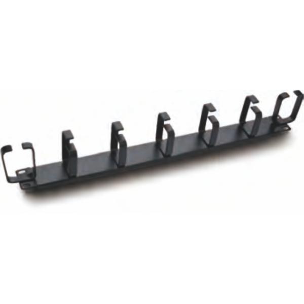 1U/2U Capacity Cable Manager with SPCC Cold Rolled Steel and Black Color for Rack Cable Management in Data Centers