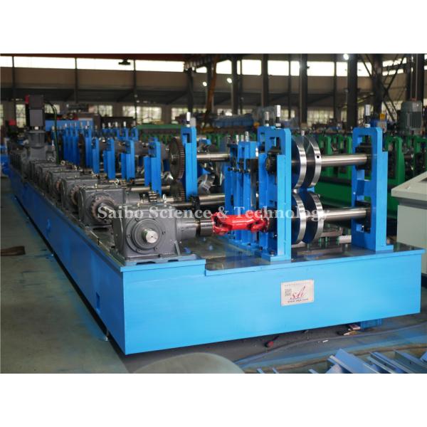 Cold 15-20m/Min Speed Cz Purlin Roll Forming Machine Voltage 380v/50hz/3phase